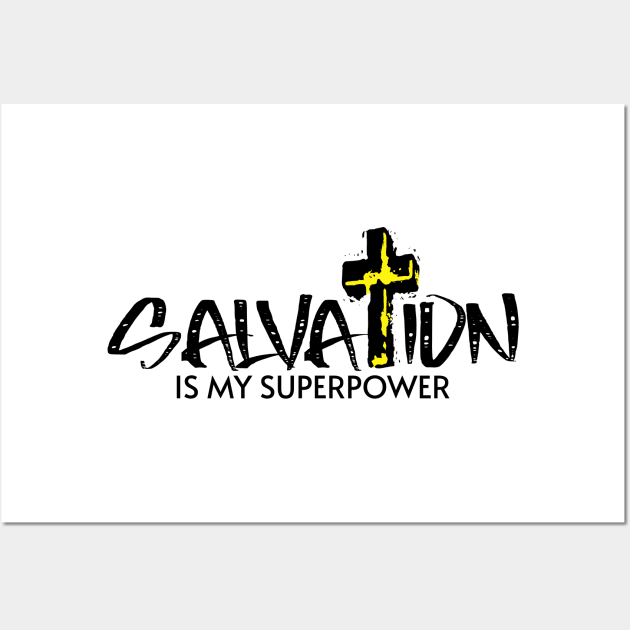 Salvation Super Power Wall Art by Milk & Honey